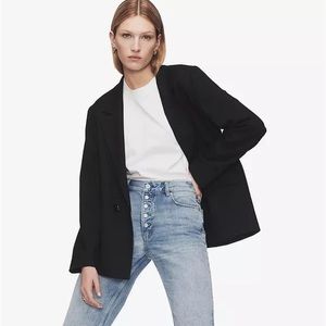 Anine Bing Exposed Button Jeans 100% cotton